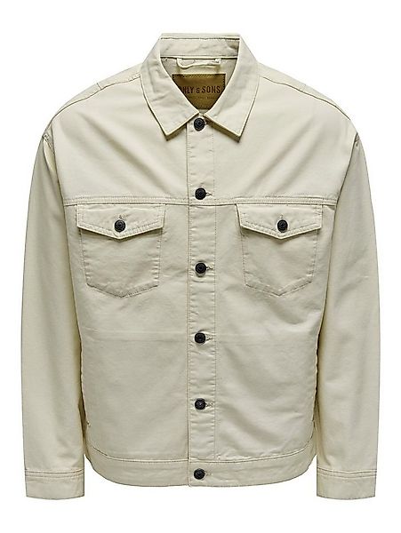 ONLY & SONS Langarmhemd Basic Übergangs Shaket mit Taschen ONSEND ONSEND OV günstig online kaufen