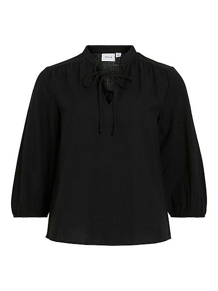 Vila Blusenshirt Elegantes Oberteil mit 3/4-Arm Stil VIPETRA V-NECK 3/4 TOP günstig online kaufen