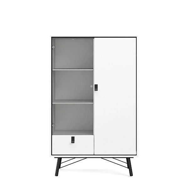 ebuy24 Vitrine Rye Vitrinenschrank 1 Glastür, günstig online kaufen