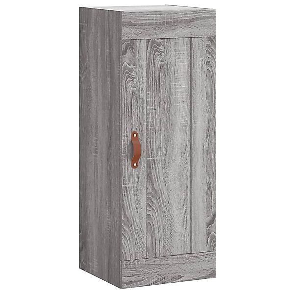 vidaXL Hängeschrank Wandschrank Grau Sonoma 34,5x34x90 günstig online kaufen