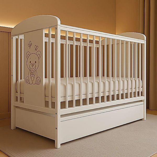 Alavya Home® Babybett TORA, Gitterbett 60x120 günstig online kaufen