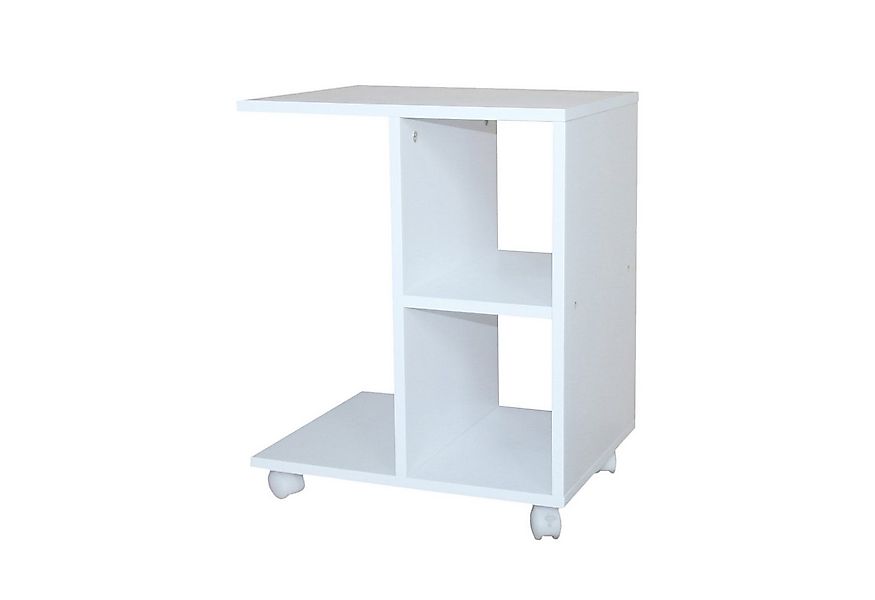 HTI-Living Beistelltisch Beistelltisch auf Rollen Thekla Weiß (Stück, 1-St. günstig online kaufen