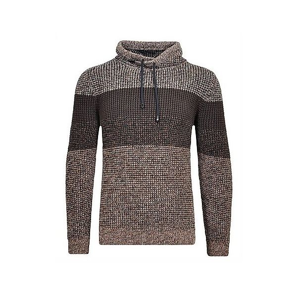 RAGMAN Rundhalspullover V Pullover ’für Herren in taupe’ (1-tlg) günstig online kaufen