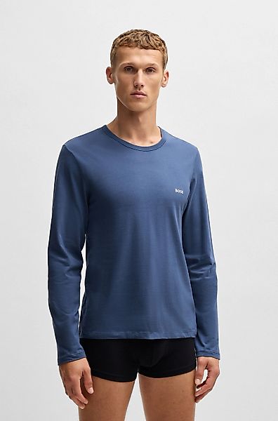 BOSS Langarmshirt "longsleeve-Shirt R-Neck Classic COTTON 3pcs/pack", (3 tl günstig online kaufen