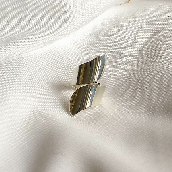 Silber Ring Blätterform Fair-trade Und Handmade günstig online kaufen