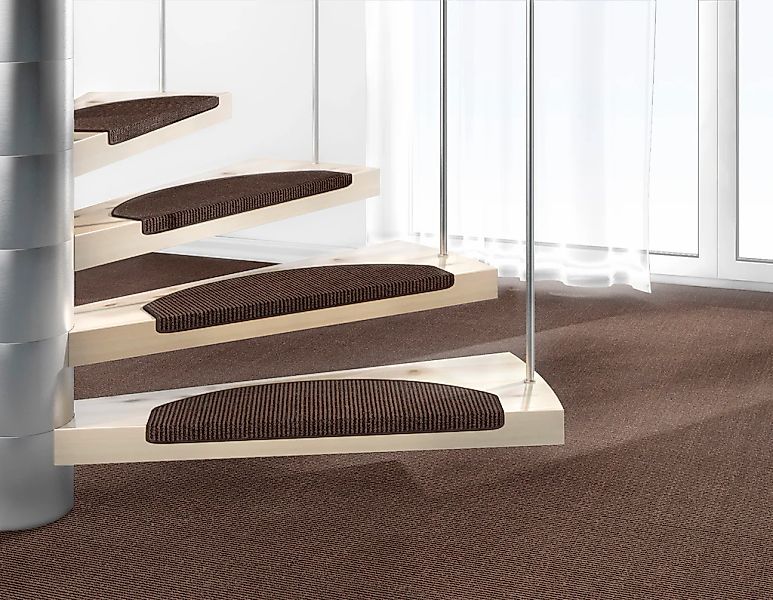 Dekowe Stufenmatte "Mara S2" halbrund 5 mm Höhe 100% Sisal, große Farbauswa günstig online kaufen