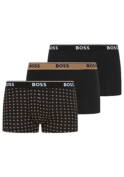 BOSS Trunk Packung, 3 Stk. aus Stretch-Baumwolle, elastischer Bund, mittler günstig online kaufen