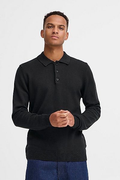 Blend Strickpullover BHDENO Stilvoller Strickpullover mit Polo-Kragen günstig online kaufen