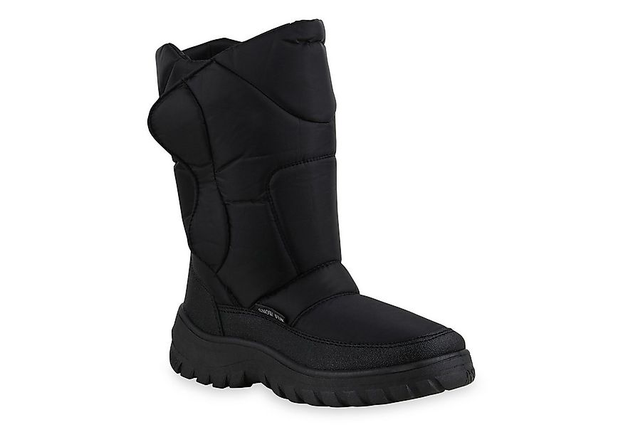 VAN HILL 836089 Winterboots Herren Warm Gefütterte Winter Boots Blockabsatz günstig online kaufen