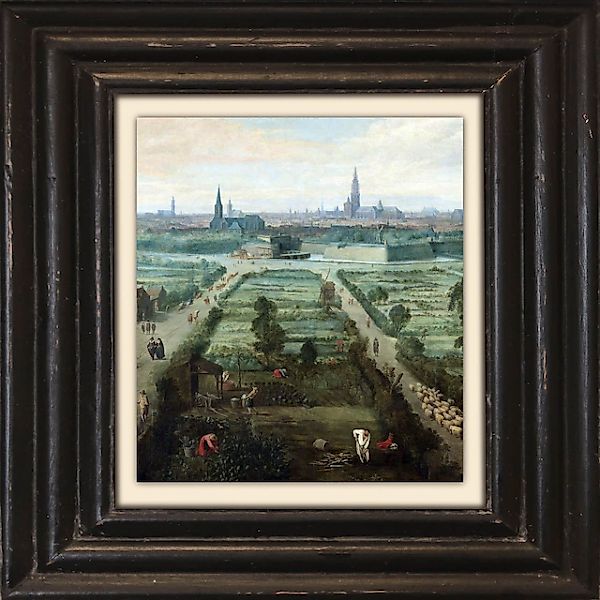 queence Leinwandbild »Felder« Felder   Himmel   Historische Persönlichkeite günstig online kaufen