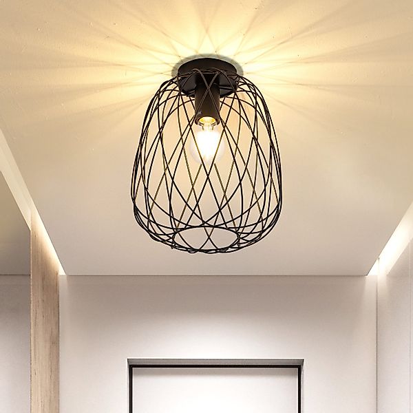 Nettlife Deckenleuchte 1 Flammig Deckenlampe Vintage günstig online kaufen