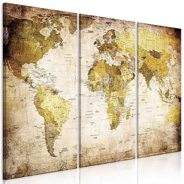 Wandbild - Alte Kontinente günstig online kaufen