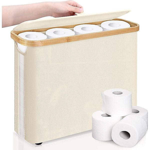 Refined Living Toiletten-Ersatzrollenhalter Toilettenpapierhalter  für 12 günstig online kaufen