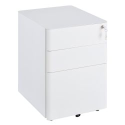 Vinsetto Rollcontainer mobiler Aktenschrank mit 3 günstig online kaufen