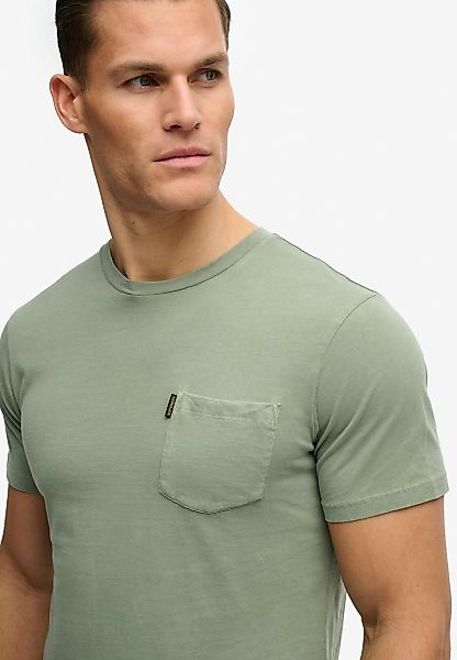 Superdry Rundhalsshirt "CLASSIC ESSENTIAL POCKET TEE" mit stylischer, aufge günstig online kaufen