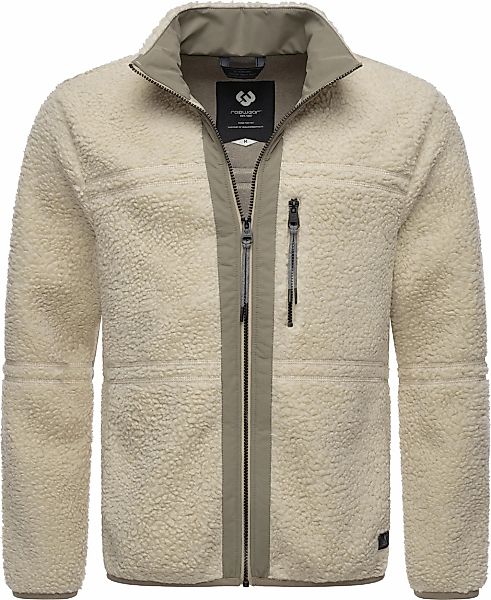 Ragwear Plüschjacke Noory Herren Basic Teddy-Fleece günstig online kaufen