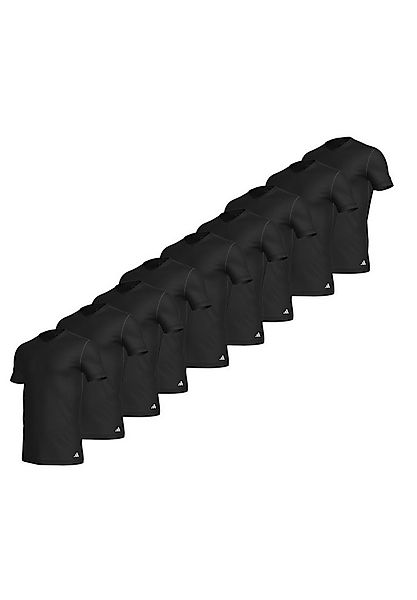 adidas Performance Poloshirt T-Shirt Basic V-Neck 9P (Packung, 9-tlg., 9er- günstig online kaufen