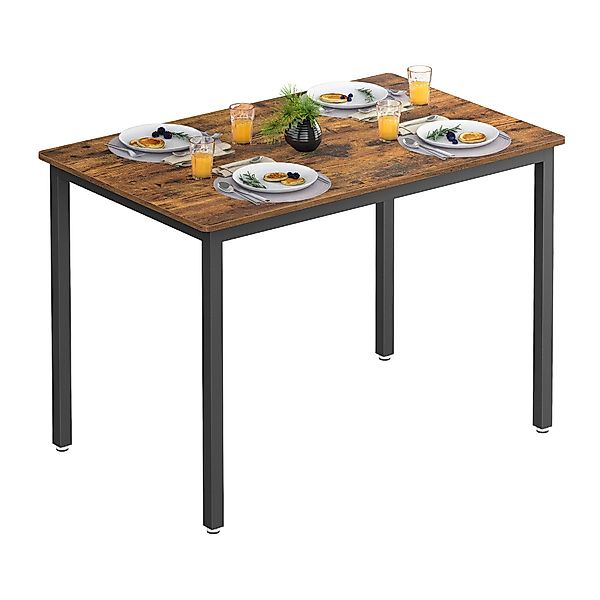 VASAGLE Esstisch, Esstisch, Küchentisch, 70 x günstig online kaufen