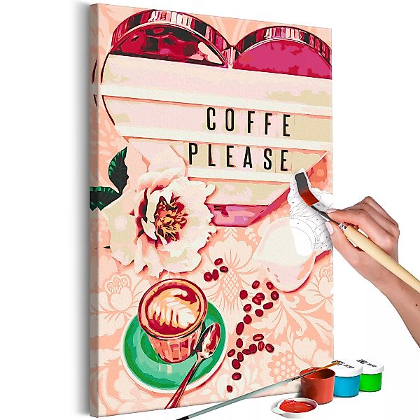 Malen Nach Zahlen - Coffee Please günstig online kaufen