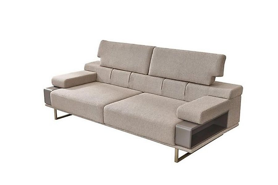 Xlmoebel 3-Sitzer Neues Design Polstersofa in Beige für drei Personen, Herg günstig online kaufen