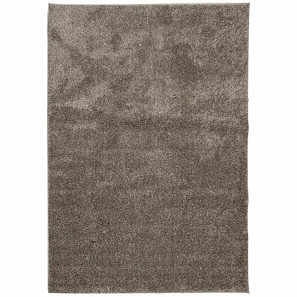 vidaXL Teppich Istan Hochflor Glänzend Grau 140x200 Cm 1932717 günstig online kaufen