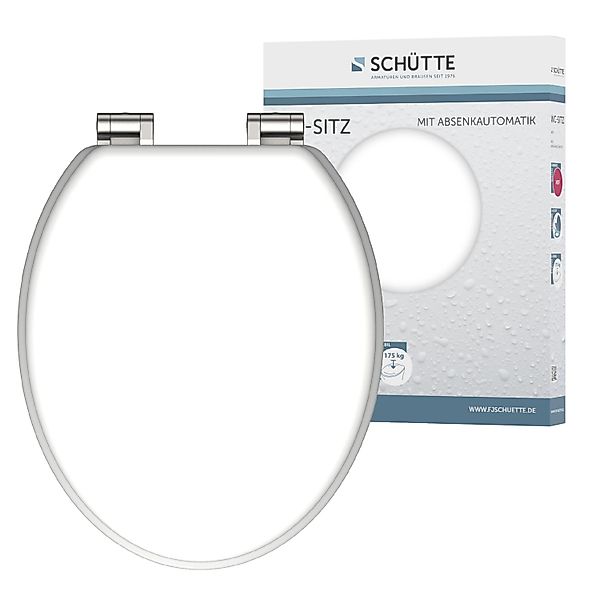 Schütte WC-Sitz SPIRIT, mit Absenkautomatik und MDF-Holzkern günstig online kaufen