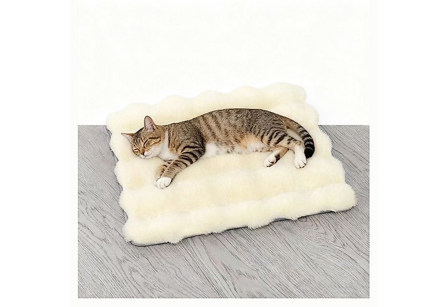 Ledander Tierdecke Selbstheizende Thermodecke Tierbett Katzenbett Plüschbet günstig online kaufen