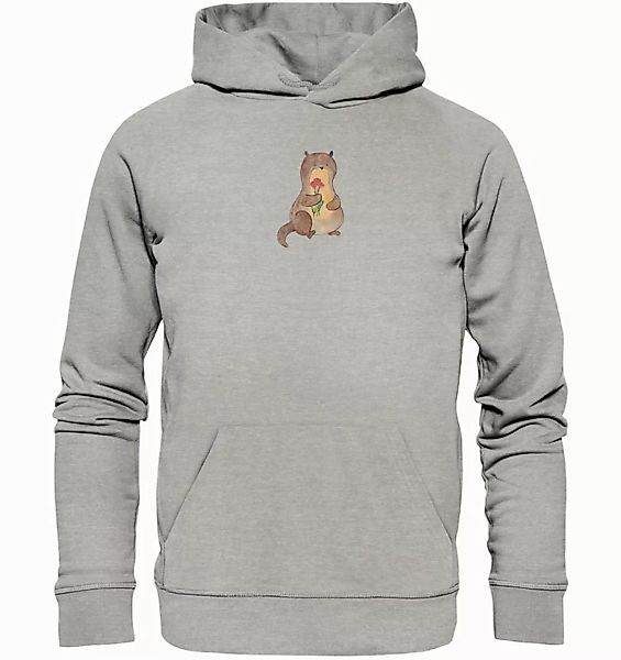 Mr. & Mrs. Panda Hoodie Otter Blumenstrauß Größe S - Heather Grey - Geschen günstig online kaufen