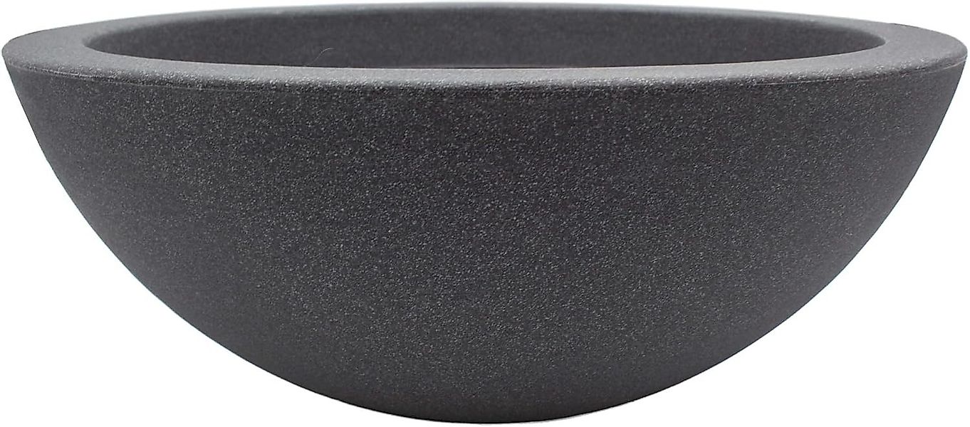 mucHome Pflanzschale Anthrazit Ø 52cm Höhe günstig online kaufen