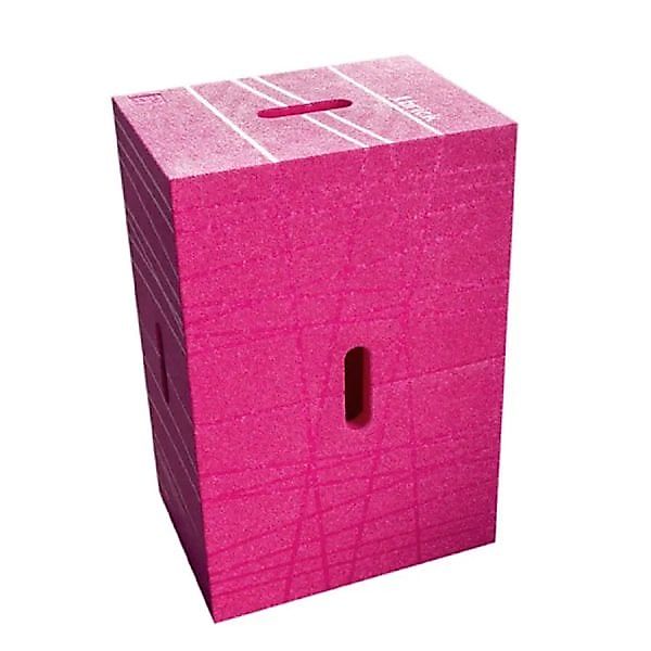 Xbrick® Sitzwürfel Hocker multifunktionaler Baustein magenta günstig online kaufen