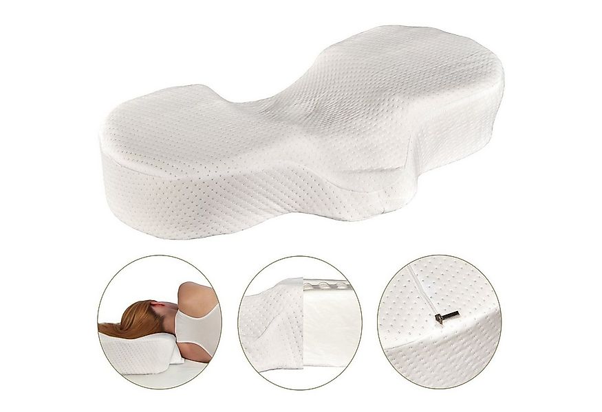 Goods+Gadgets Rückenkissen Orthopädisches Seitenschläferkissen Nackenstützk günstig online kaufen
