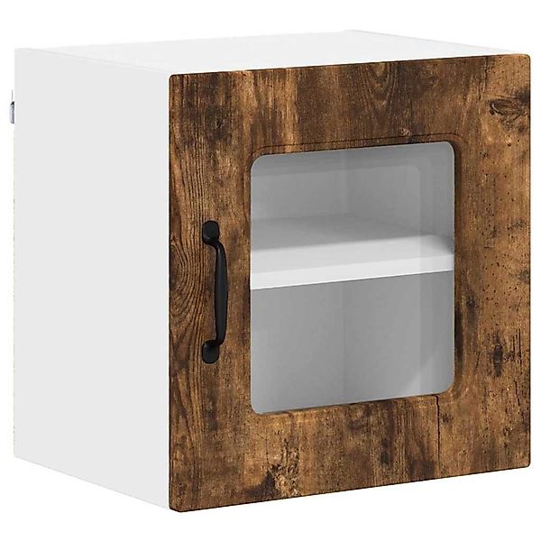 vidaXL Küchenwandschrank mit Regal Geräucherte Eiche 40 x 31 x 40 cm 884484 günstig online kaufen