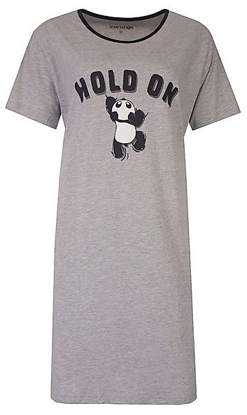 TEMPTATION Nachthemd Modisches Damen Schlafshirt mit kurzem Arm (1-tlg) Bau günstig online kaufen