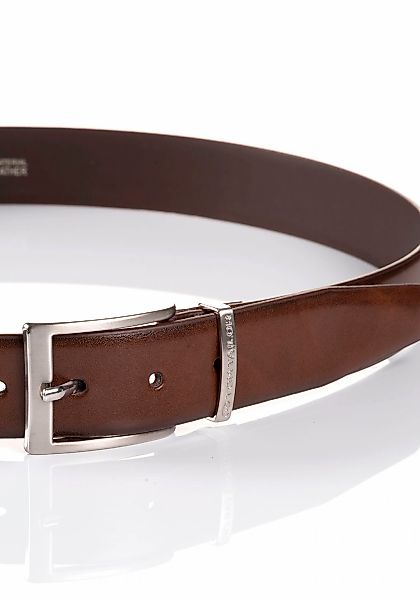 TOM TAILOR Ledergürtel "TTBILL" 3.5 cm breiter Herrengürtel, Freizeit- und günstig online kaufen