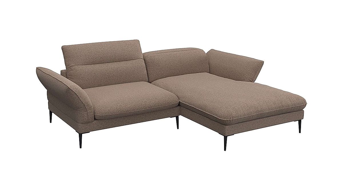 FLEXLUX Ecksofa Salino, Funktionssofa mit Recamiere, günstig online kaufen