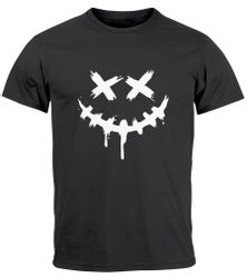 Neverless Print-Shirt Herren T-Shirt Bedruckt Techwear günstig online kaufen