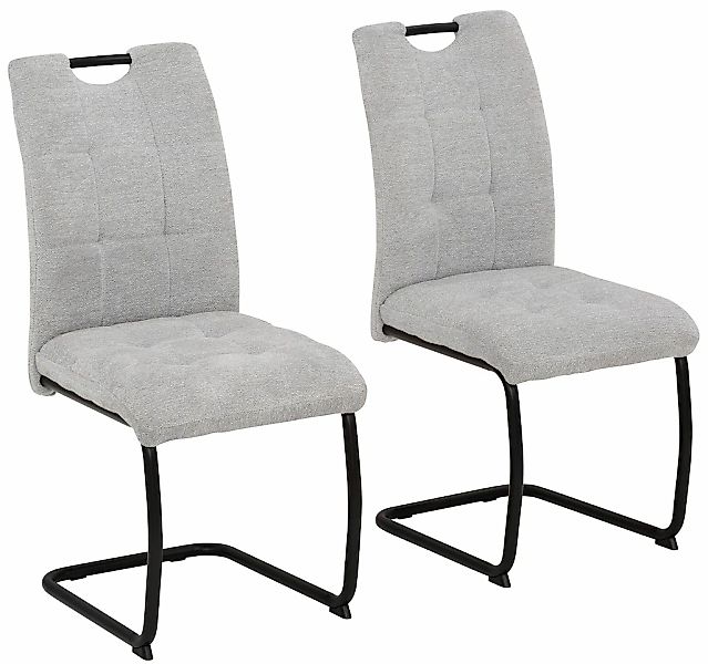 HELA Freischwinger "LEONA Esszimmerstuhl" () 2 Stk.Küchenstuhl, für den Ess günstig online kaufen