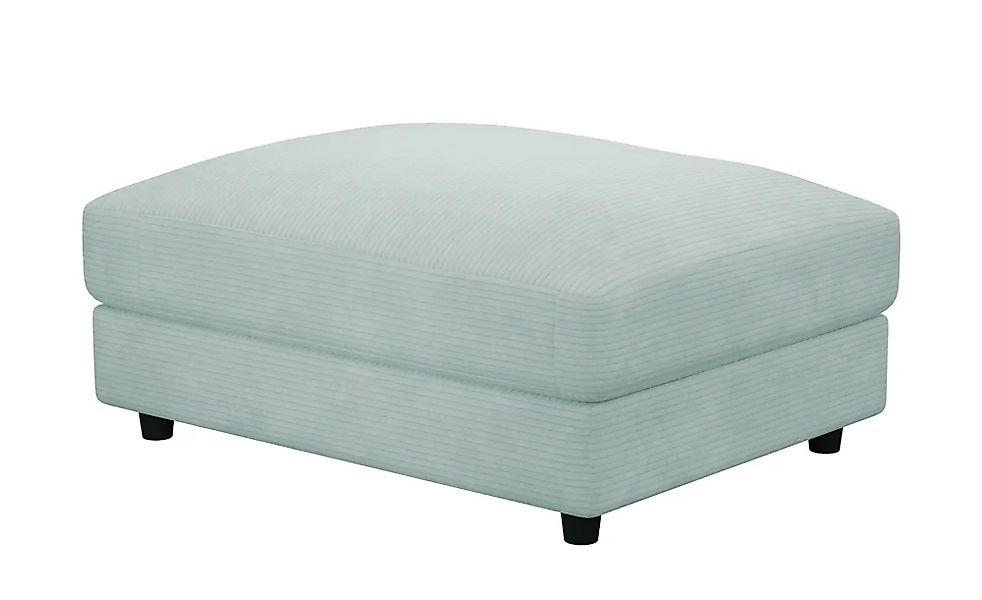 Element Hocker Branna ¦ türkis/petrol ¦ Maße (cm): B: 90 H: 45 T: 120.0 Pol günstig online kaufen