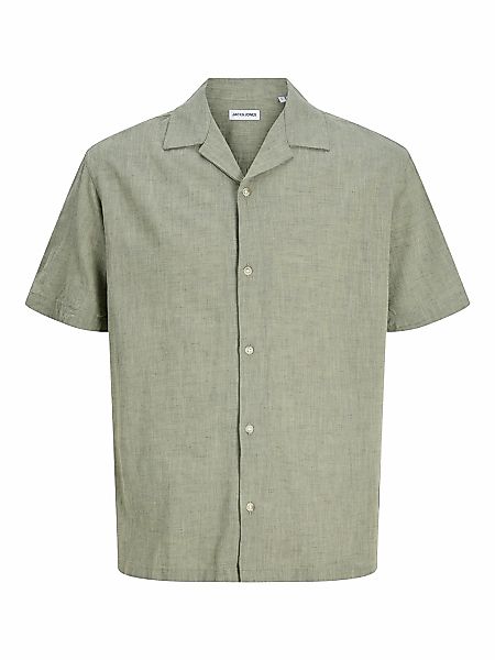 Jack & Jones Kurzarmhemd "JJESUMMER LINEN BLEND RESORT SHIRT SS SN" Baumwol günstig online kaufen