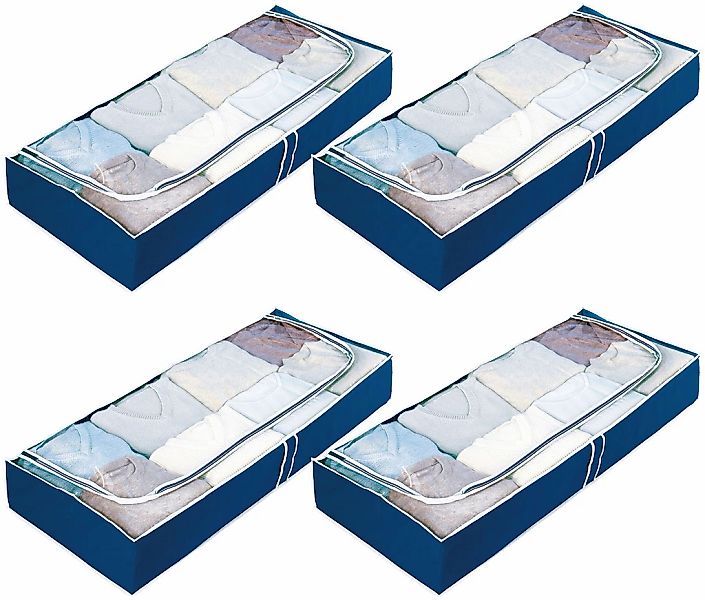 WENKO Unterbettkommode "Modell Air" für Saisontextilien, mit Sichtfenster u günstig online kaufen