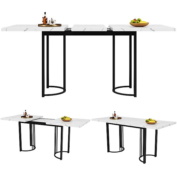 HAUSS SPOLE Esstisch Teleskoptisch 140-179.5×80cm, Gestell günstig online kaufen