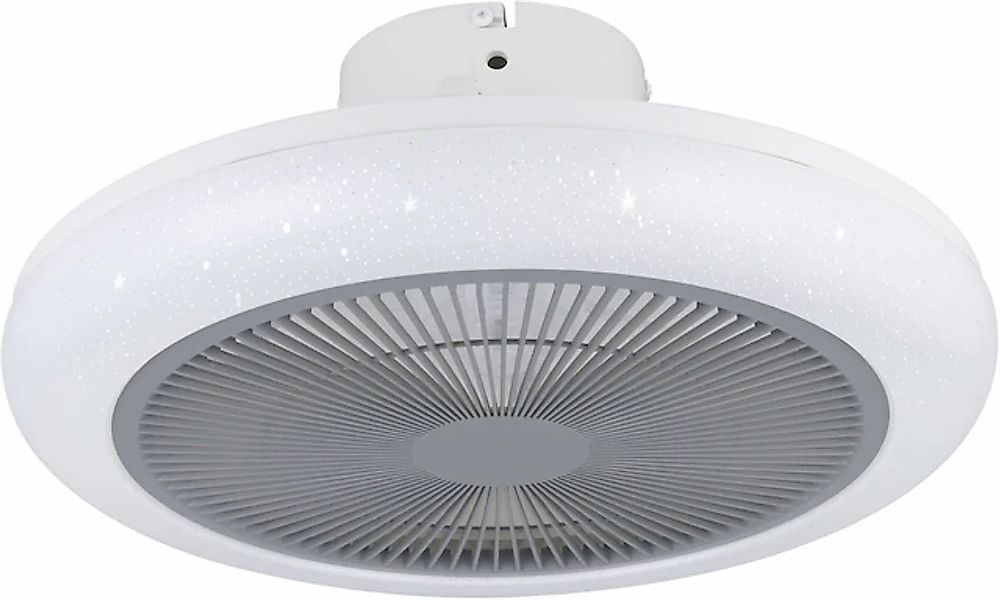 EGLO LED Deckenleuchte »KOSTRENA Leuchte und Ventilator - ABS - LED - 3X8,5 günstig online kaufen