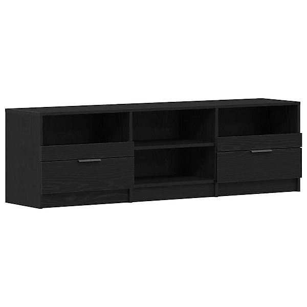 vidaXL TV-Schrank Schwarz 150 x 33,5 x 45 cm Holzwerkstoff 862744 günstig online kaufen