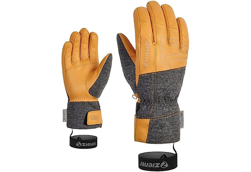 Ziener Skihandschuhe Ziener Alpine Gloves Ski Leder Handschuhe GANGHOFE günstig online kaufen