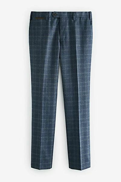 Next Anzughose Strukturierter Slim Fit Anzug mit Karomuster: Hose (1-tlg) günstig online kaufen