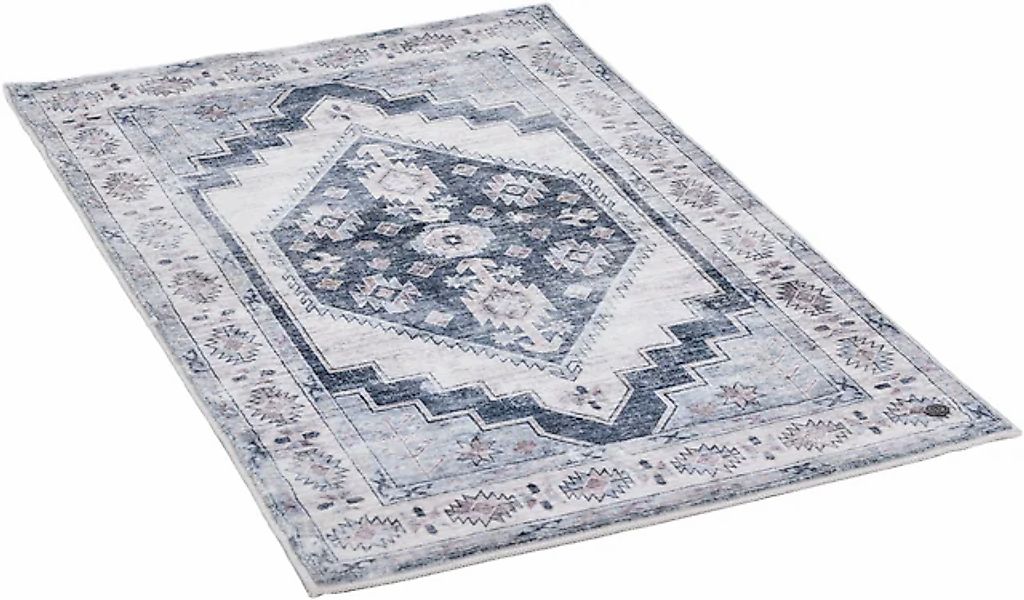 Tom Tailor Badteppich   Oriental ¦ grau ¦ Synthetik ¦ Maße (cm): B: 60 H: 0 günstig online kaufen