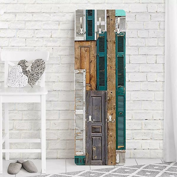 Wandgarderobe Holzpaneel The Doors günstig online kaufen