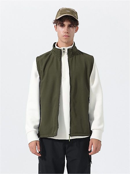 YOUTHUP Funktionsweste Herren Fleeceweste mit Stehkragen günstig online kaufen