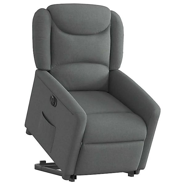 vidaXL Relaxsessel mit Aufstehhilfe Elektrisch Dunkelgrau Stoff 3303215 günstig online kaufen