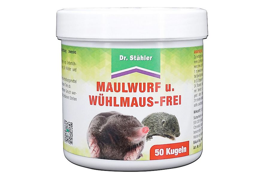 Silberkraft Vergrämungsmittel Maulwurf- und Wühlmausfrei Kugeln, Effektiver günstig online kaufen